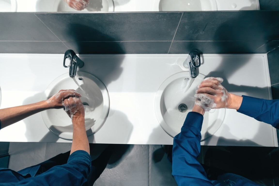 How to Wash Your Hands for Flu Virus Prevention in Your Office